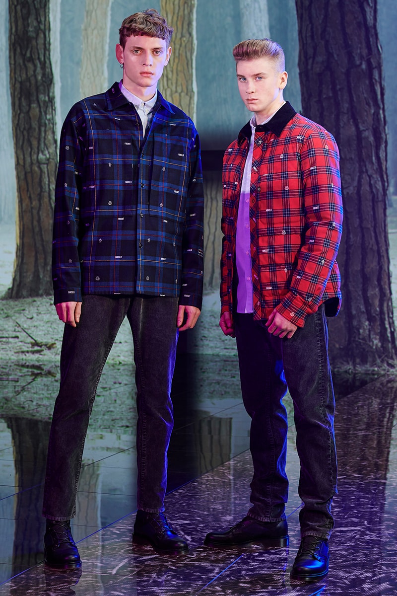 Moncler Genius Drops Americana Inspired Collaboration with Hiroshi Fujiwara Mod Graphic Design Outerwear Winter Jackets Flannels Fashion Streetwear