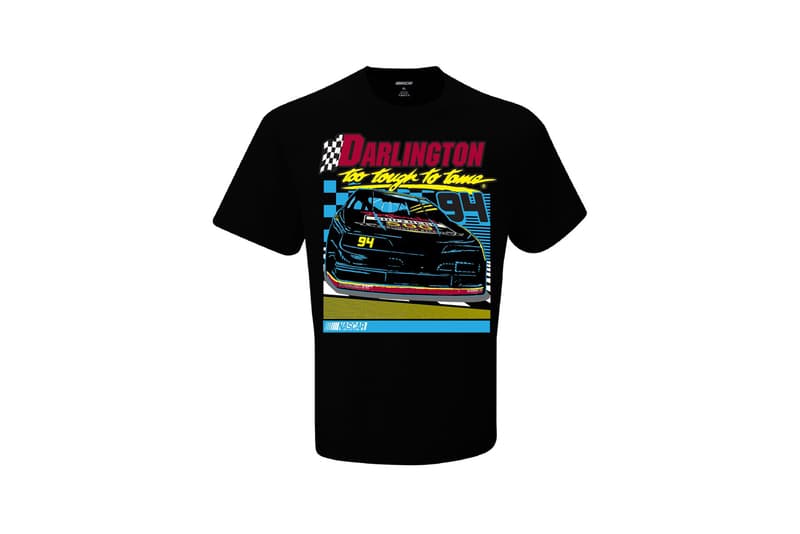 nascar 90s merch graphics capsule collection release 70th southern 500 darlington raceway