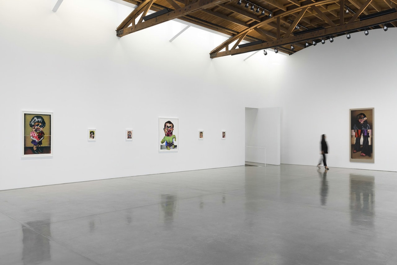 nathaniel mary quinn hollow and cut gagosian installation views paintings artworks contemporary art