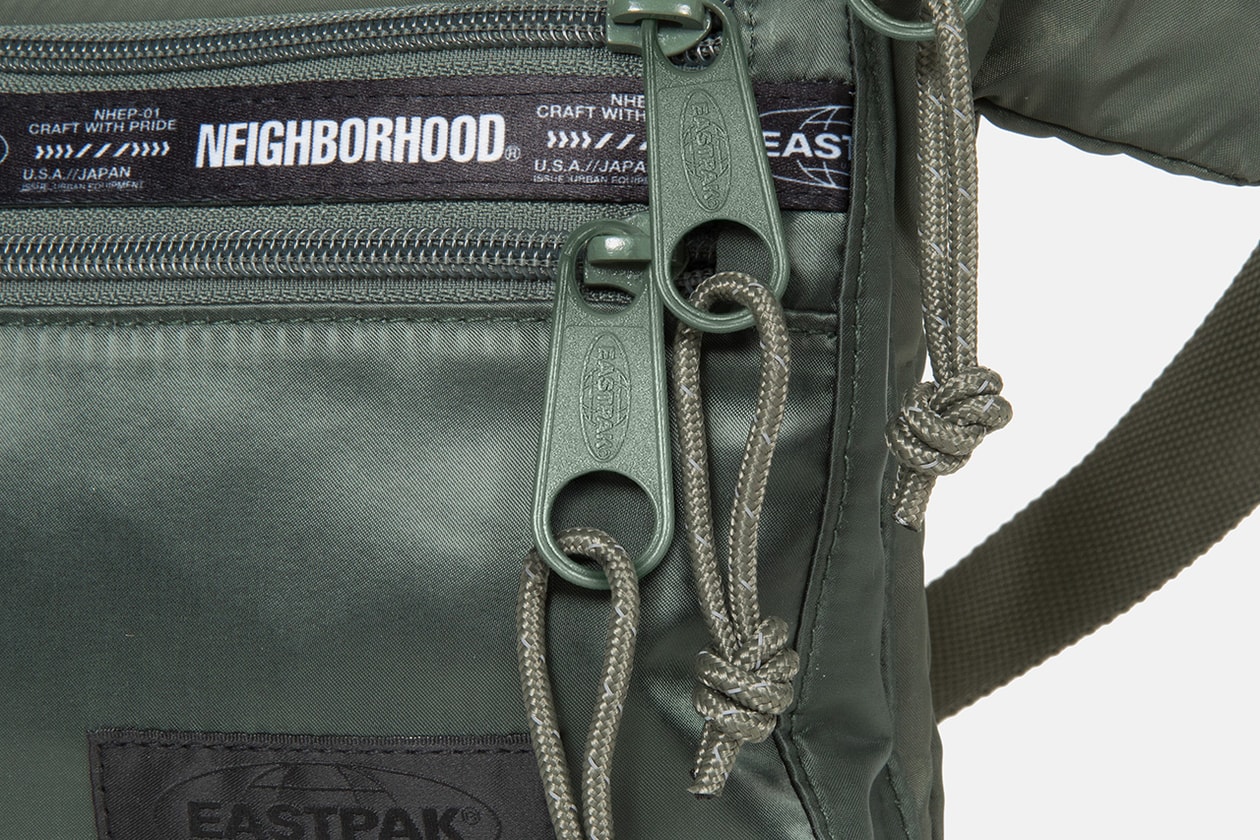 Neighborhood Eastpak FW19 Bag Collaboration Collection fall winter 2019 drop release date the one vest sling backpack october 1 buy colorway japan nbhd padded pak'r