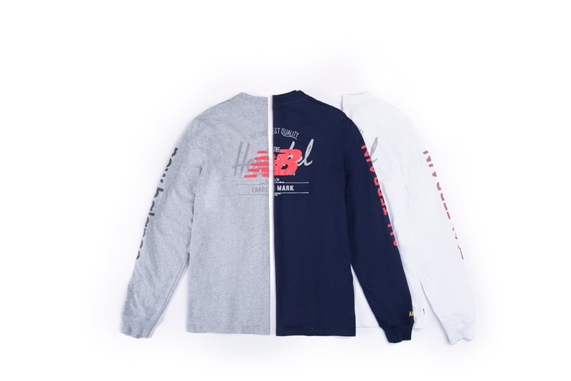 New Balance 801 Herschel Supply Capsule Collection Cruz Crossbody Anorak Long Sleeve Tee Mens Rock Night Lites Cement Abzorb tech Stefon Marbury SLAM cover collaboration