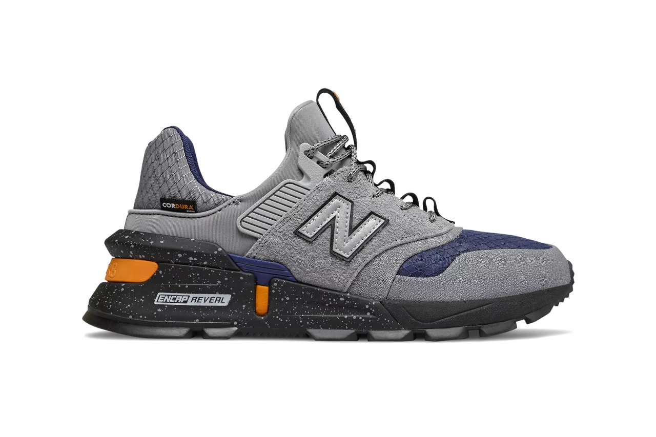 new balance 997 sport cordura rugged design upper prism purple with carnival stonewear with verdite steel with techtonic blue