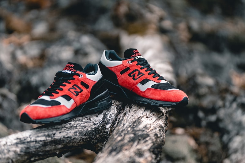 New Balance "Lava Pack" Made in U.K. 1530 43einhalb Red Black Gray 