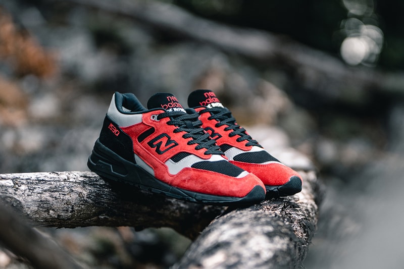 New Balance "Lava Pack" Made in U.K. 1530 43einhalb Red Black Gray 