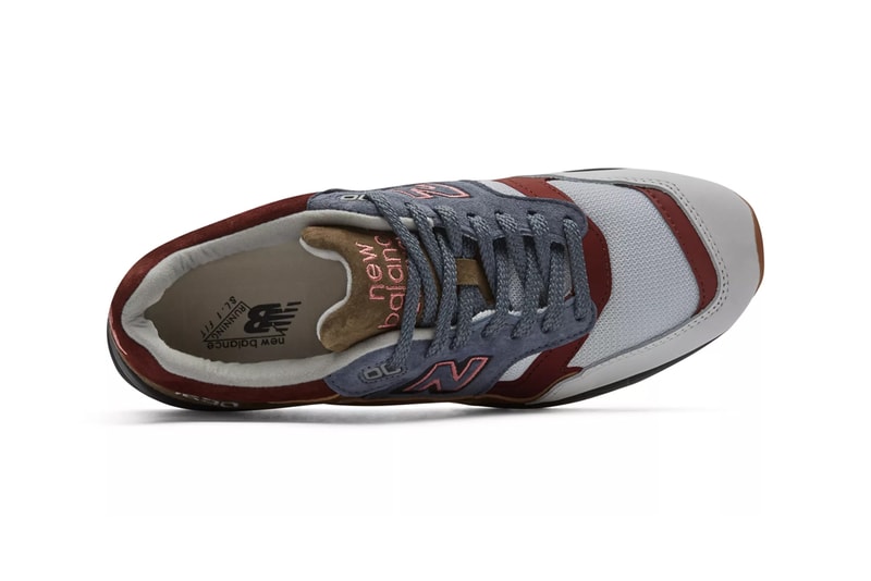 new balance scarlet stone pack sneakers made in uk 1530 made in uk 1500 burgundy white burnt orange grey colorway release date information 