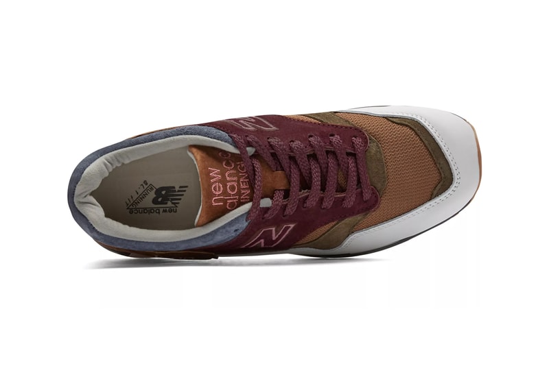 new balance scarlet stone pack sneakers made in uk 1530 made in uk 1500 burgundy white burnt orange grey colorway release date information 