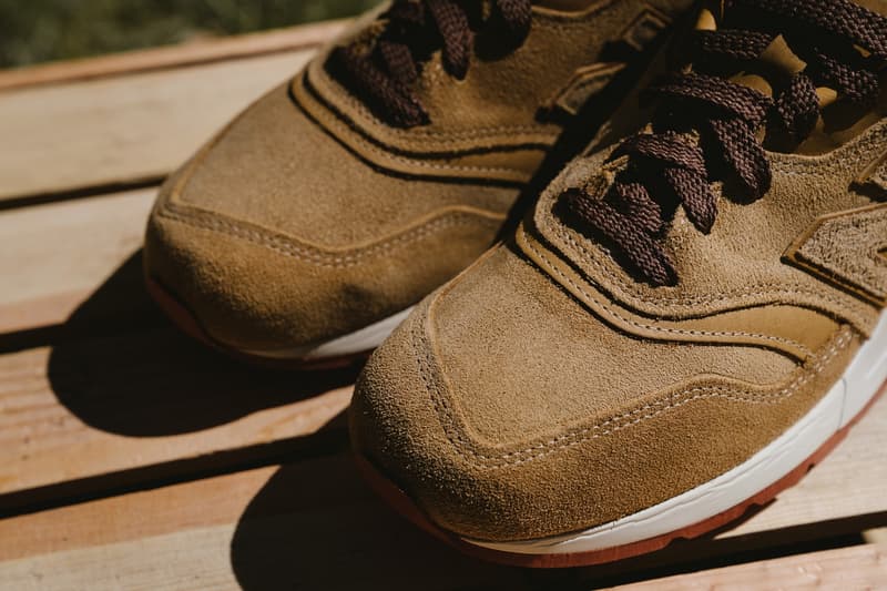 New Balance Red Wing Shoes M997 closer look release info sneakers brown leather suede tan 2019 september purchase cost pics pictures pic image images footwear where to buy price