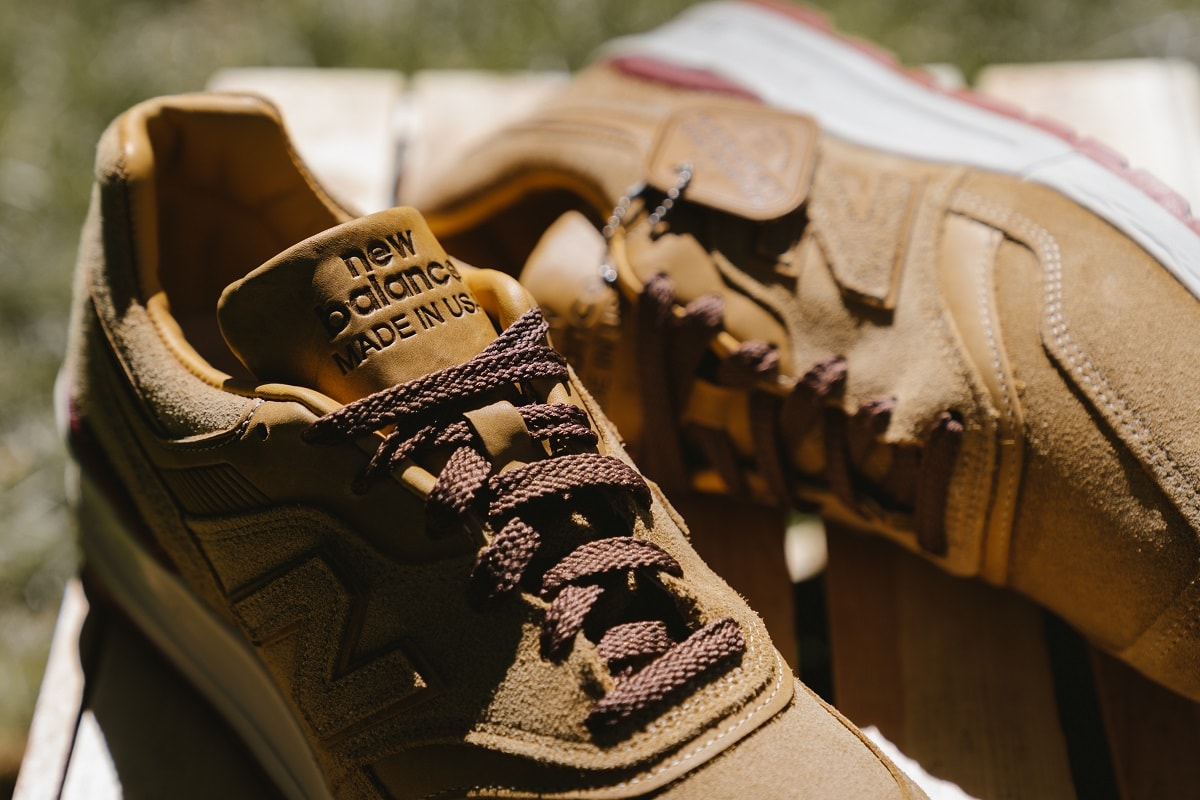 New Balance Red Wing Shoes M997 closer look release info sneakers brown leather suede tan 2019 september purchase cost pics pictures pic image images footwear where to buy price