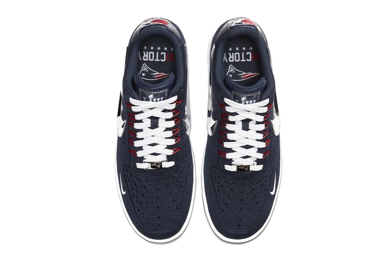 Patriots X Nike Air Force 1 6x Champions Release Hypebeast