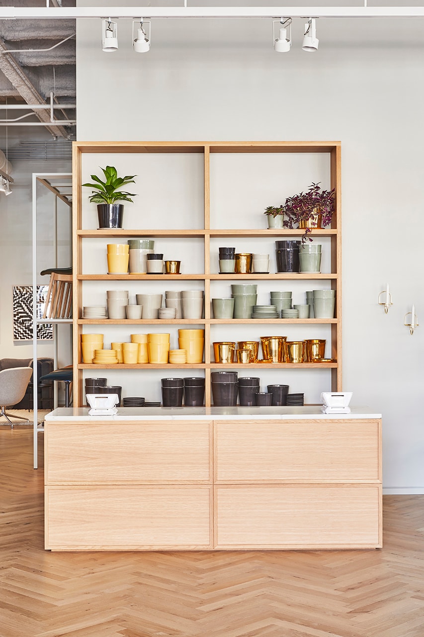 HAY Opens New 3,500 Square Foot Chicago Store Home Goods Accessories Furniture Lighting Shelving Lincoln Park Copenhagen Rolf Mette Hay