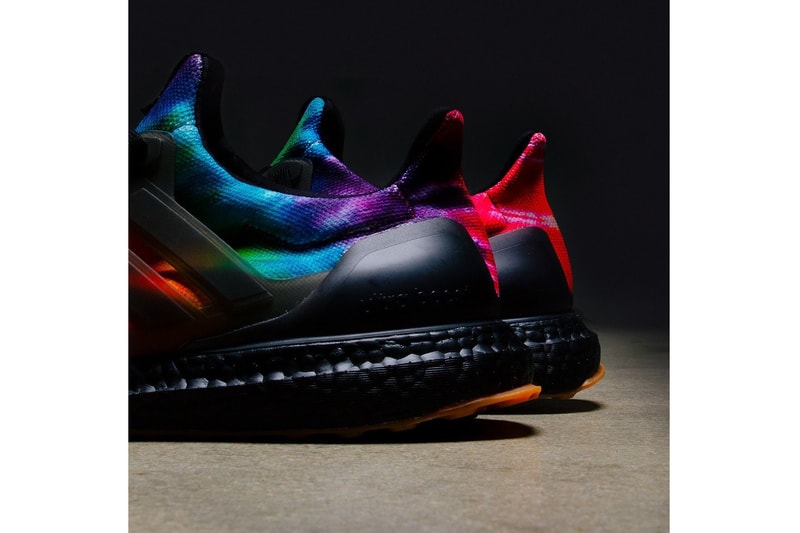 Nice Kicks x adidas UltraBOOST "Woodstock" Black release tie dye collaborations adidas Consortium UltraBOOST