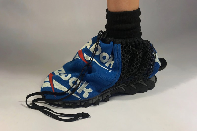nicole mclaughlin reebok upcylec vintage one off pieces capsule new york union square store sign up release 