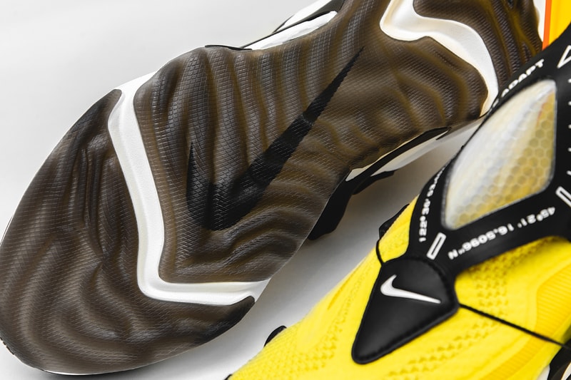 Nike Adapt Huarache "Opti-Yellow" Closer Look On Foot Video Watch Online YouTube Editorial Pictures Technology Sneaker Shoe Power Lacing System LED Lighting