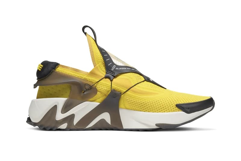 Nike Adapt Huarache Air Huarache Official Images & Release Info "White/Black" "Opti-Yellow" power lacing footwear sneakers release app back to the future shoes 