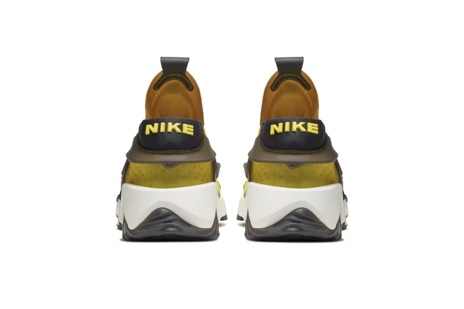Nike Adapt Huarache Air Huarache Official Images & Release Info "White/Black" "Opti-Yellow" power lacing footwear sneakers release app back to the future shoes 