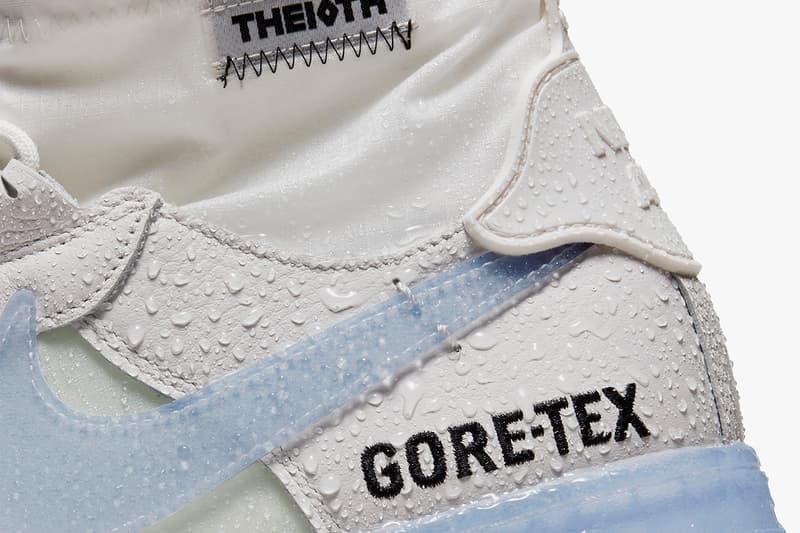 Nike Air Force 1 High, Low GORE-TEX Pack Drop info release date colorway white brown nsw the10th 