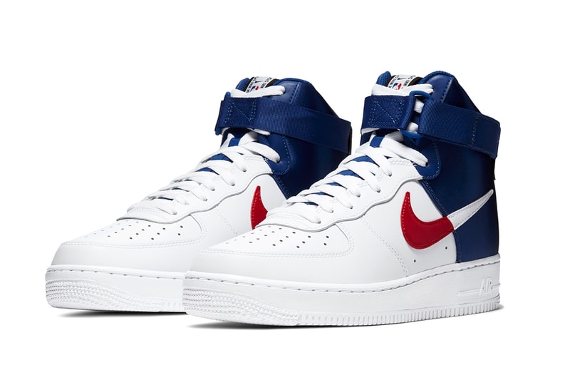 Nike Air Force 1 High NBA Lakers Clippers Release BQ4591-101 BQ4591-101