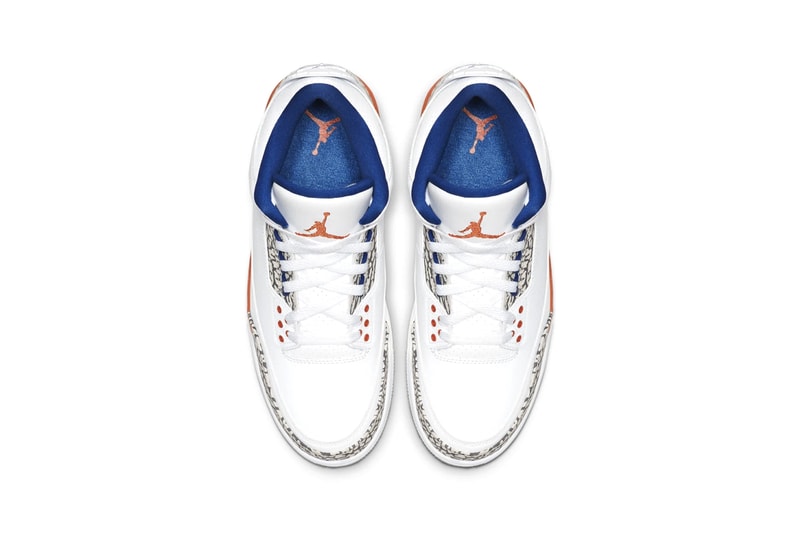 Nike Air Jordan 3 Brand III Michael MJ New York Knicks Colorway Release Information First Look Cop Drop Date Footwear Basketball AJ3 White Leather 04/08/88 