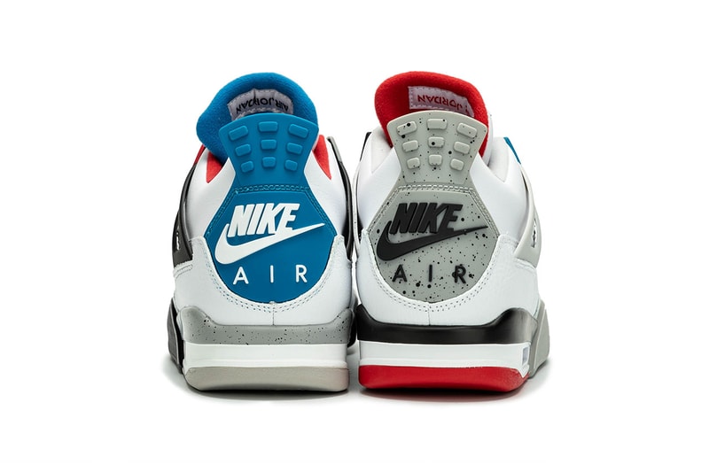 nike Air Jordan 4 “What The” Color White Fire Red Tech Grey Military Blue Style Code CI1184-146 Release drop Date November 23 2019 Price 200 buy 30 anniversary