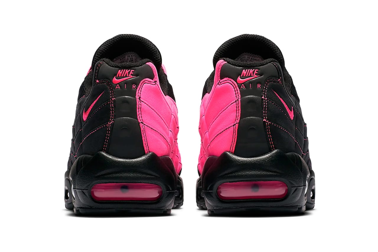 air max 95 pink black