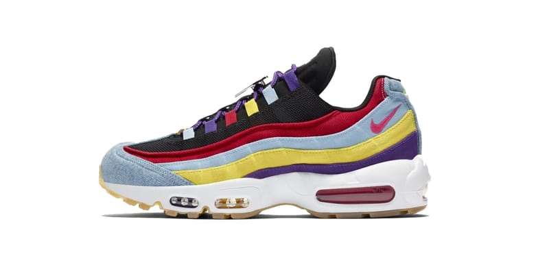 purple and yellow air max 97