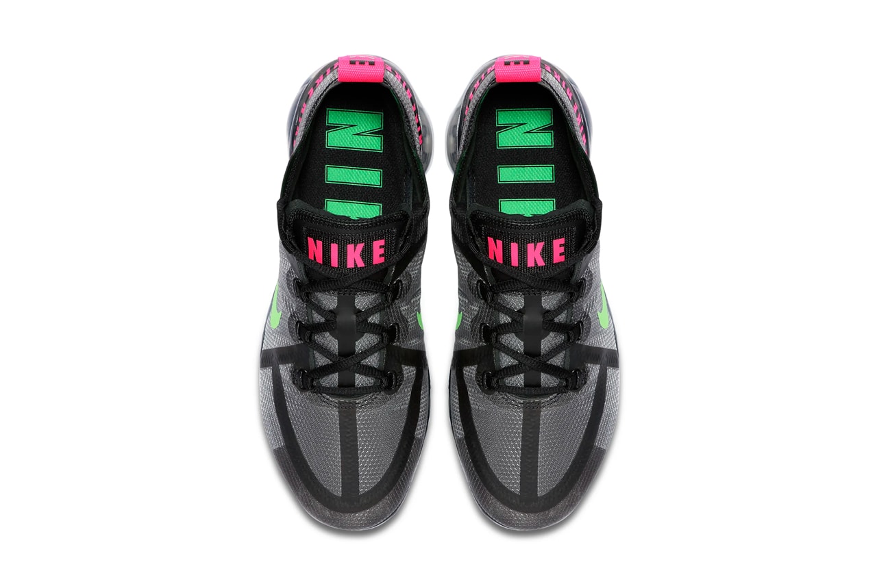 Nike Air VaporMax 2019 Multi-Neon Pink Green Italy Nero Scream 