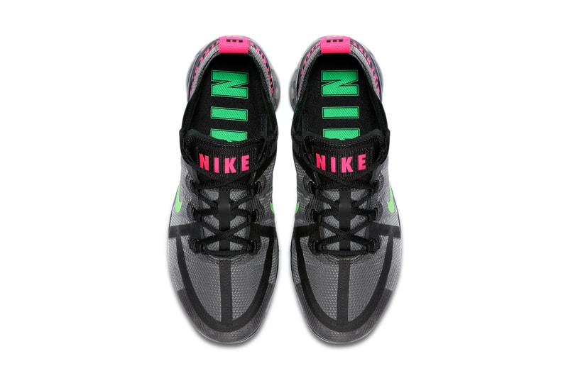 Nike Air VaporMax 2019 Multi-Neon Pink Green Italy Nero Scream 