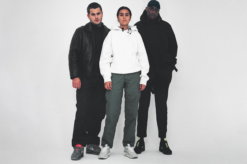The Basement nike air max 90 city series glasgow london manchester footwear sneaker community facebook collection buy cop purchase pre order zainab abelque akeem williams gramm rory wood