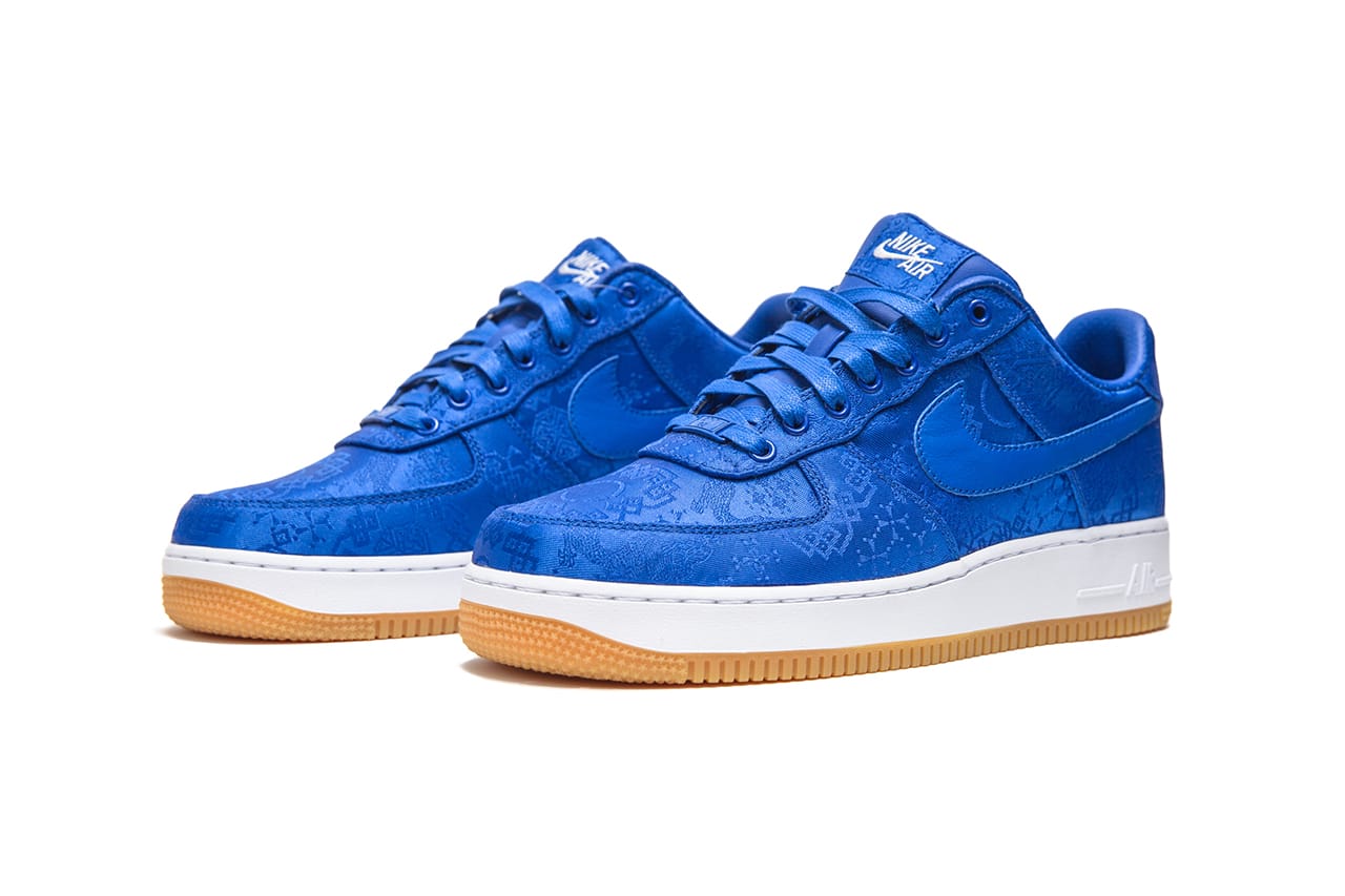 nike air force 1 blue and brown