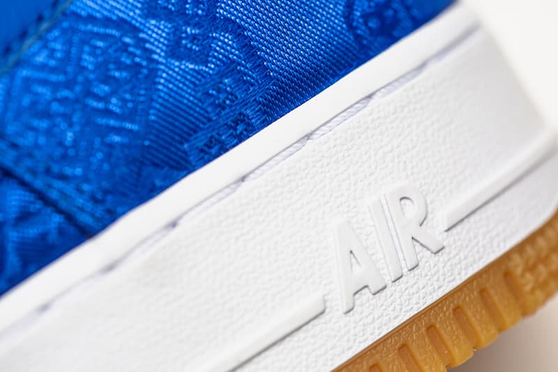 clot edison chen nike air force 1 game royal blue white gum light brown silk burn base layer release information buy cop purchase order