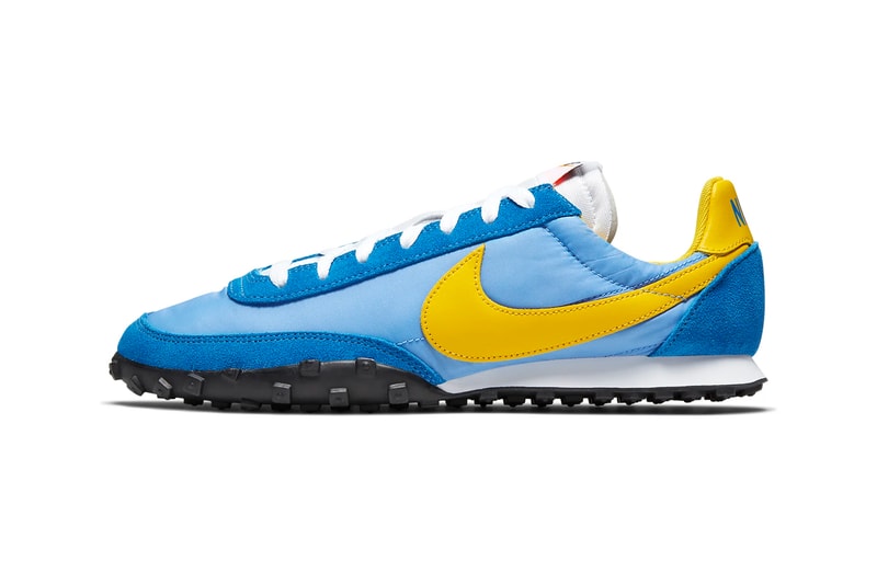 Nike Waffle Racer Battle Blue Release Info sneakers shoes university blue amarillo white black CN5449-400 1977 retro vintage 