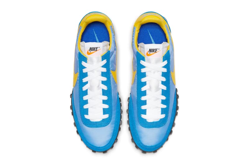 Nike Waffle Racer Battle Blue Release Info sneakers shoes university blue amarillo white black CN5449-400 1977 retro vintage 