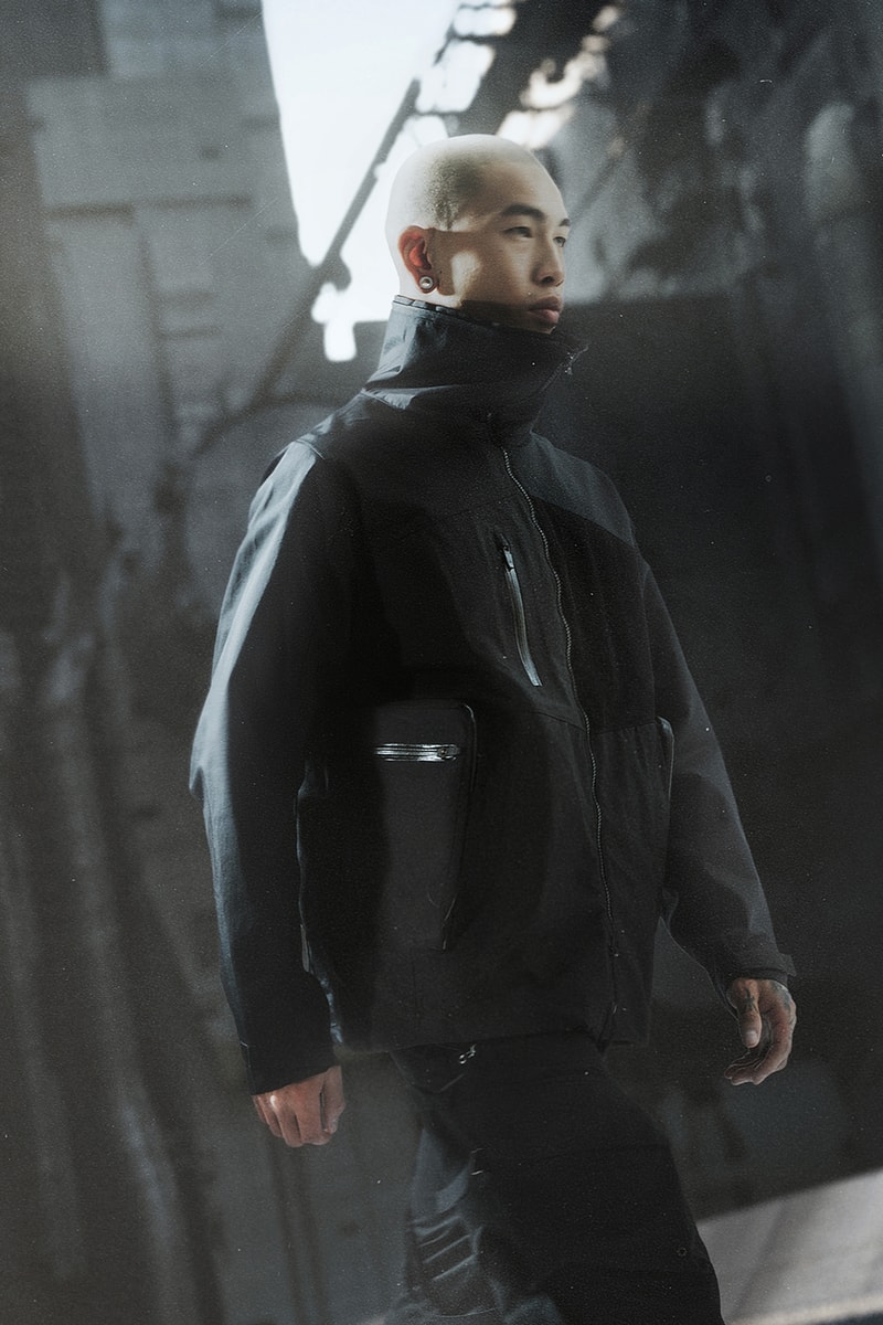 NILMANCE Fall/Winter 2019 Collection Lookbook techwear streetwear dyneema 3 layer 3L SCHOELLER® technical sportswear apparel function military future dystopian 