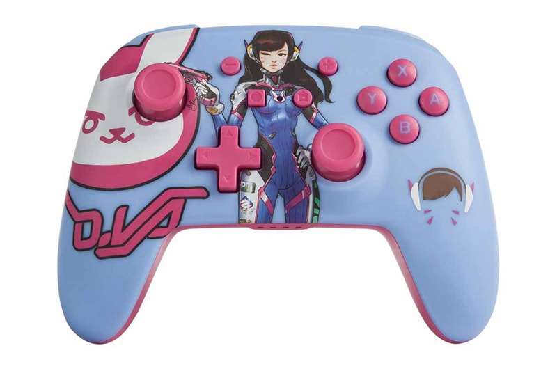 Nintendo Switch Overwatch Themed Pro Controllers dva reaper gaming video games blizzard activision