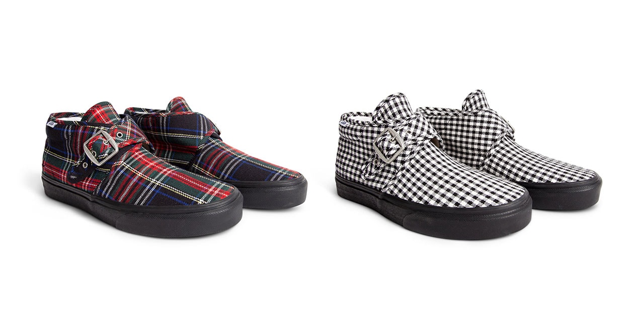 NOAH x Vans Fall/Winter 2019 Sneaker Collaboration style 47 fw19 drop release date info september 12 buy pattern tartan plaid gingham check dogstooth checkerboard