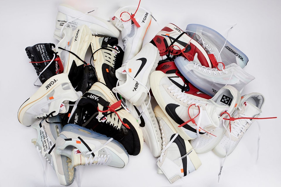 The NTWRK's Off-White™ x Nike "The Ten" Drawing |