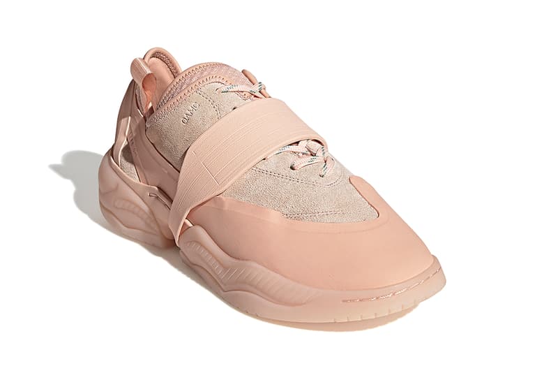 OAMC adidas originals type o-1s o-1l sneaker release information off white flesh pink medicine green union exclusive buy cop purchase release information