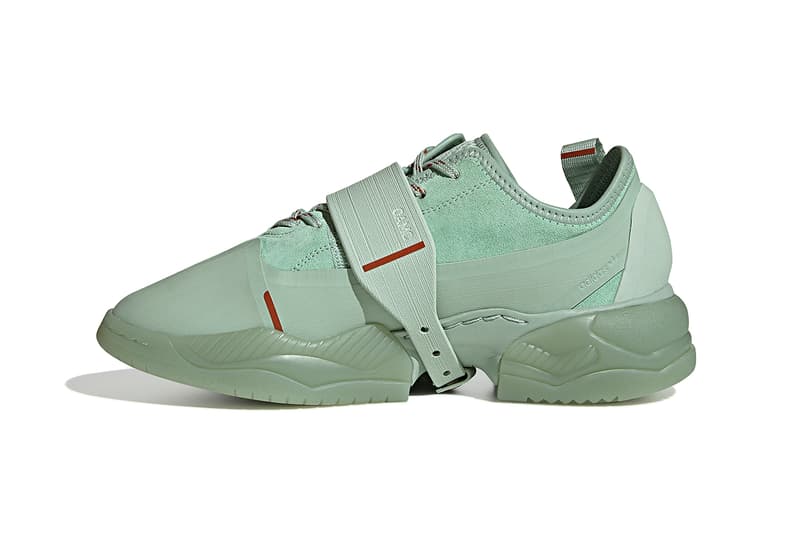 OAMC adidas originals type o-1s o-1l sneaker release information off white flesh pink medicine green union exclusive buy cop purchase release information