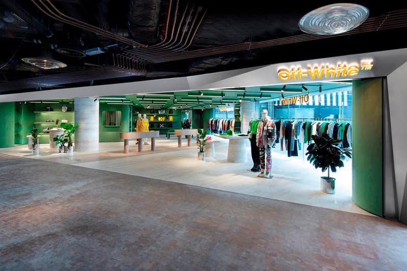 Off-White™ Hong Kong Store Opening First Look Opening Announcement Virgil Abloh Menswear Womenswear Collections Fall Winter 2019 FW19 Tsim Sha Tsui Victoria Harbour