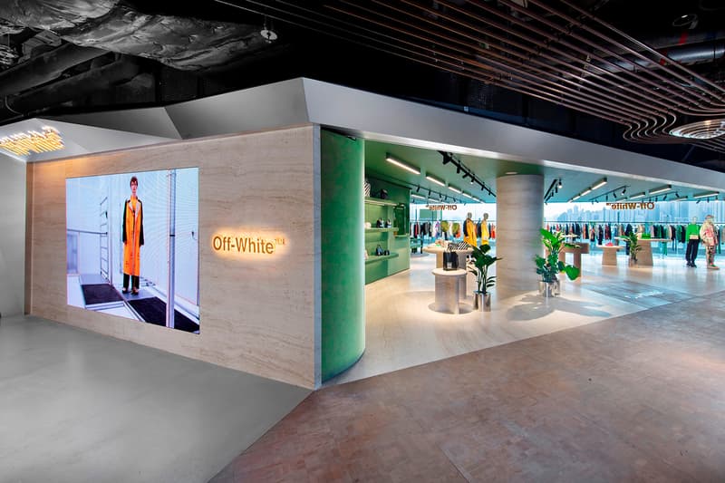 Off-White™ Hong Kong Store Opening First Look Opening Announcement Virgil Abloh Menswear Womenswear Collections Fall Winter 2019 FW19 Tsim Sha Tsui Victoria Harbour