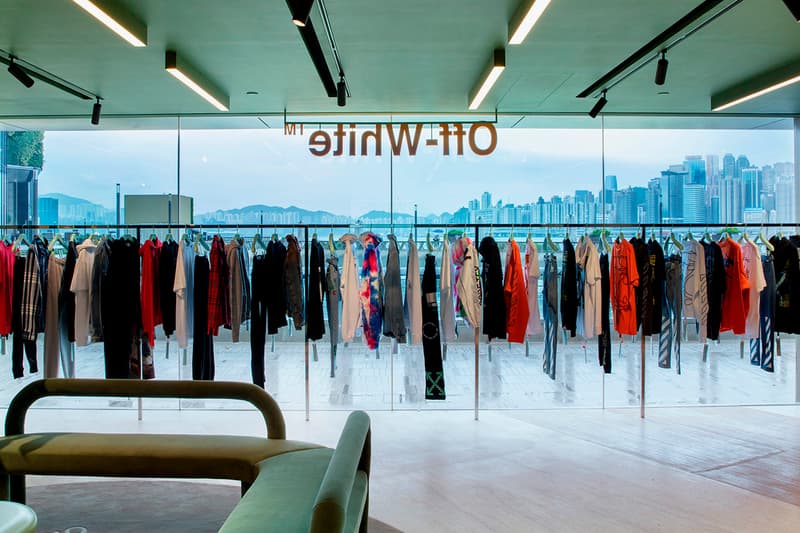 Off-White™ Hong Kong Store Opening First Look Opening Announcement Virgil Abloh Menswear Womenswear Collections Fall Winter 2019 FW19 Tsim Sha Tsui Victoria Harbour
