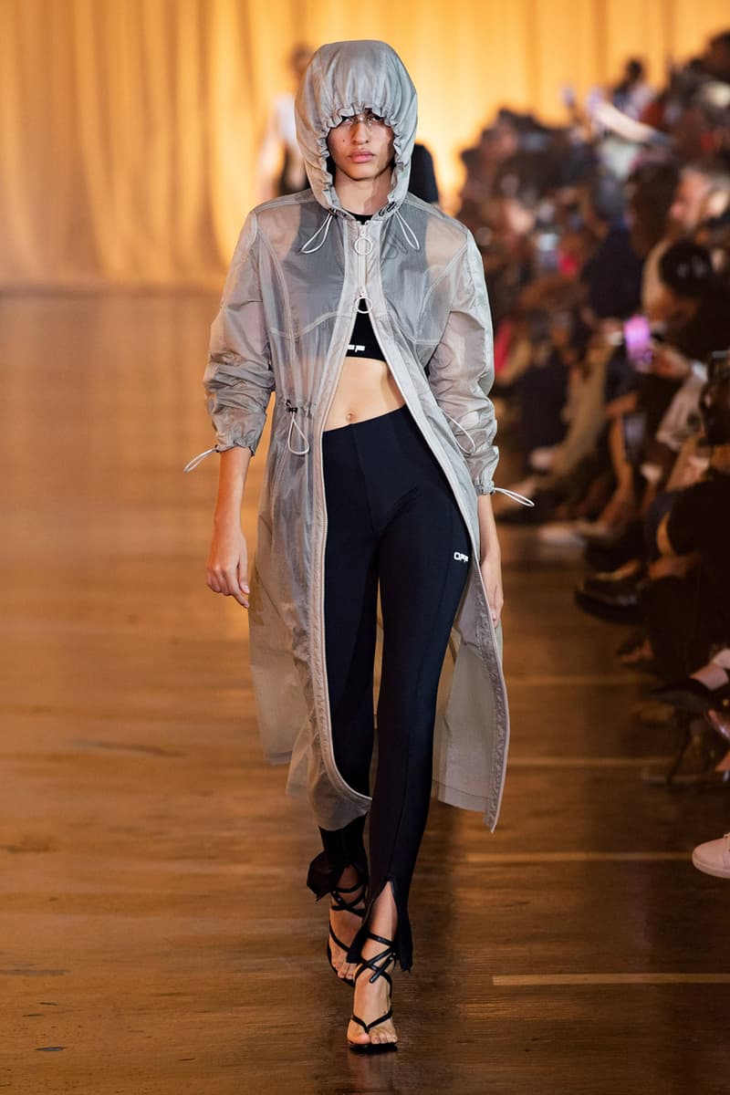 Off-White™ Spring/Summer 2020 Runway Show Recap paris fashion week ss20 peggy gou tyga halsey Zack Bia sita abellan Caroline Vreeland Olivia culpo meteor shower