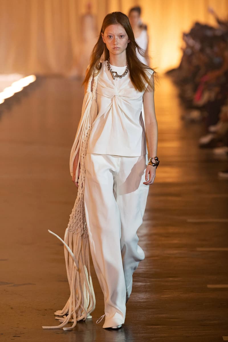 Off-White™ Spring/Summer 2020 Runway Show Recap paris fashion week ss20 peggy gou tyga halsey Zack Bia sita abellan Caroline Vreeland Olivia culpo meteor shower