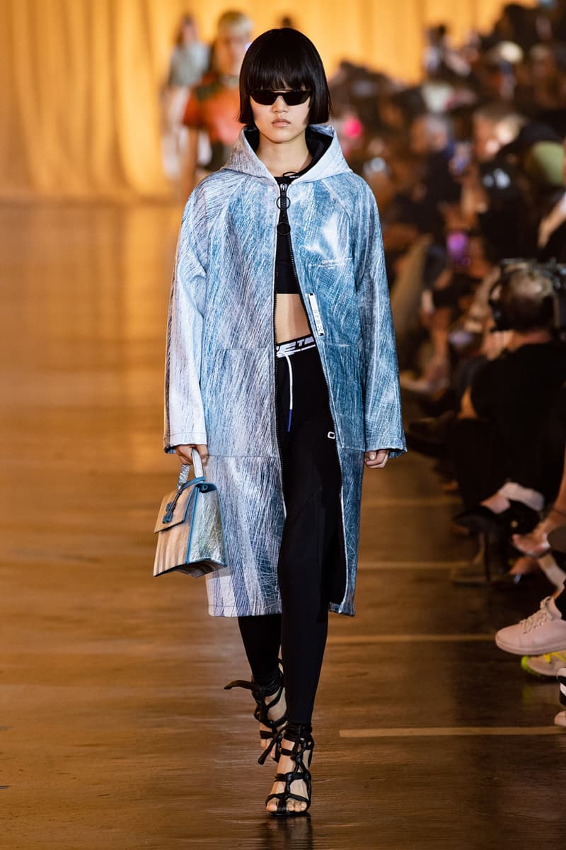 Off-White™ Spring/Summer 2020 Runway Show Recap paris fashion week ss20 peggy gou tyga halsey Zack Bia sita abellan Caroline Vreeland Olivia culpo meteor shower
