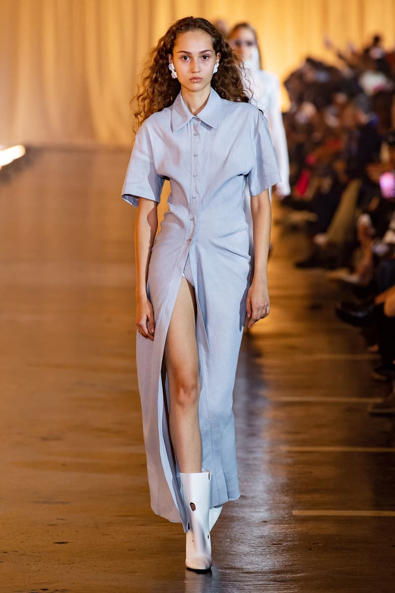 Off-White™ Spring/Summer 2020 Runway Show Recap paris fashion week ss20 peggy gou tyga halsey Zack Bia sita abellan Caroline Vreeland Olivia culpo meteor shower
