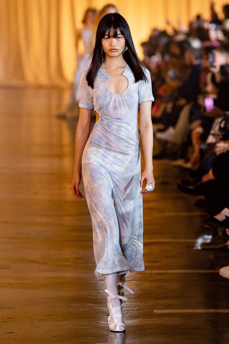 Off-White™ Spring/Summer 2020 Runway Show Recap paris fashion week ss20 peggy gou tyga halsey Zack Bia sita abellan Caroline Vreeland Olivia culpo meteor shower