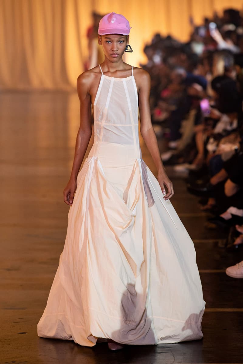 Off-White™ Spring/Summer 2020 Runway Show Recap paris fashion week ss20 peggy gou tyga halsey Zack Bia sita abellan Caroline Vreeland Olivia culpo meteor shower
