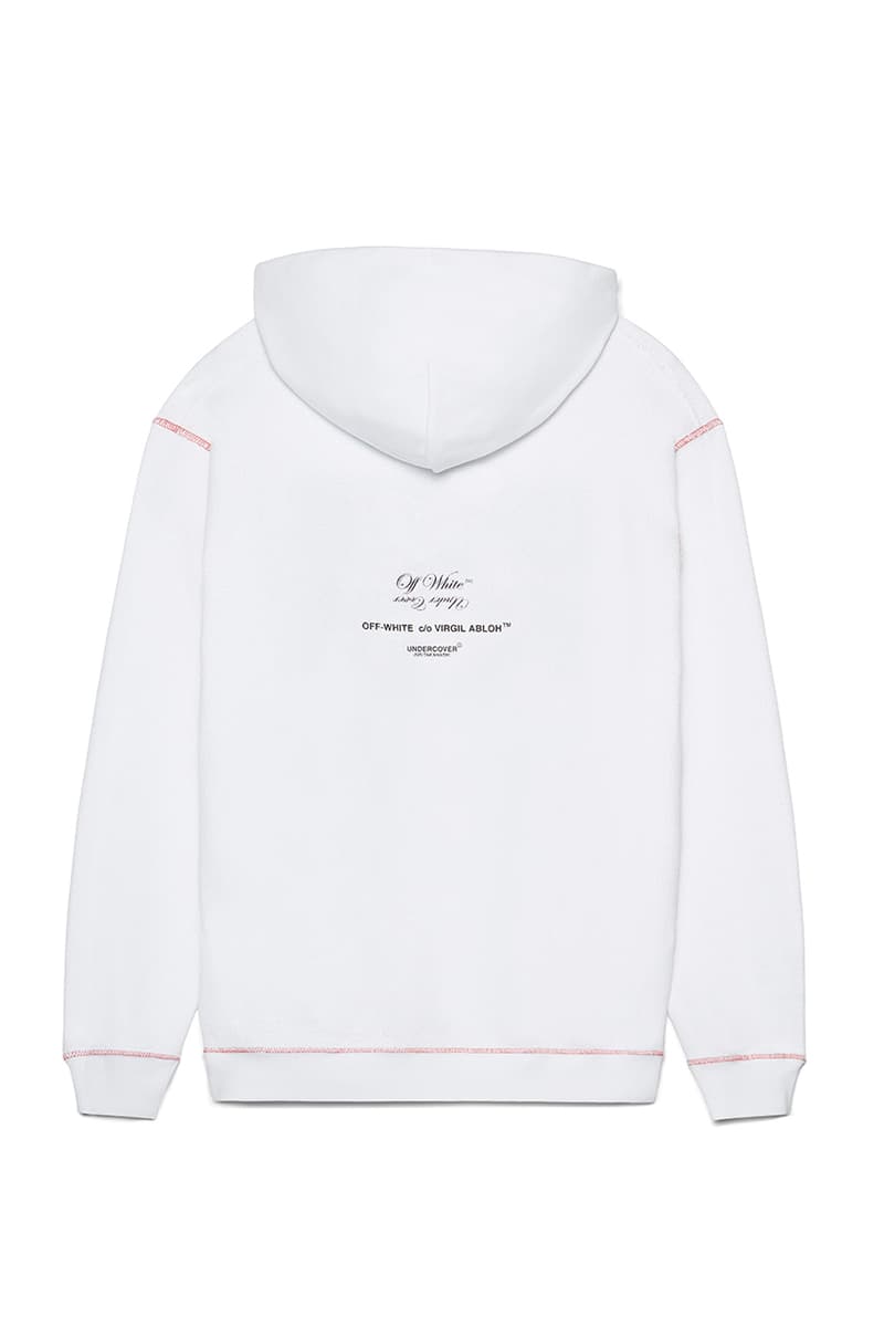 Off-White™ c/o Undercover “UNDEROFFWHITECOVERS” Capsule Collection Drop Release Info Virgil Abloh Jun Takahashi