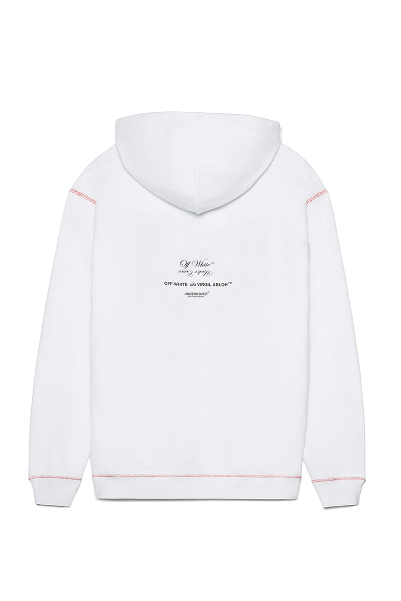 Off-White™ c/o Undercover “UNDEROFFWHITECOVERS” Capsule Collection Drop Release Info Virgil Abloh Jun Takahashi