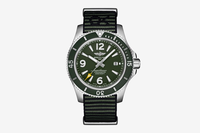 breitling superocean nato